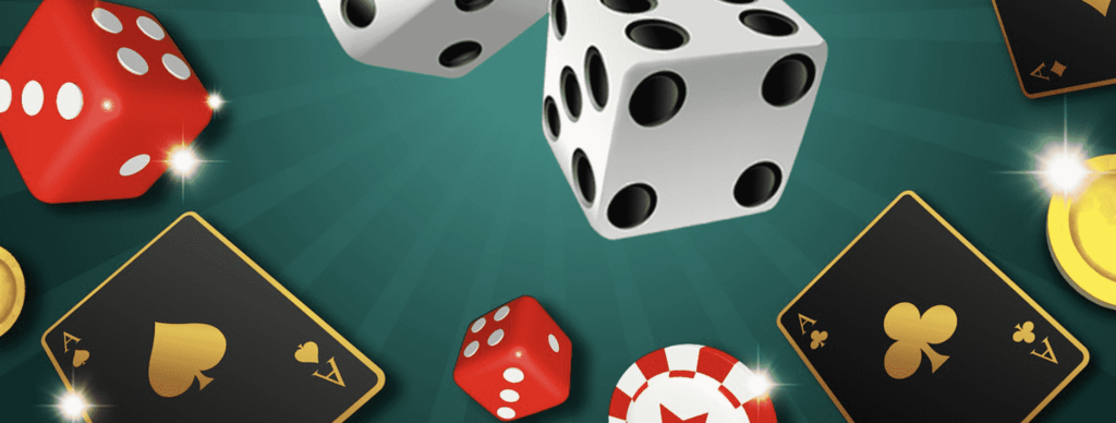 alt="casino games, dice,cards, chips"